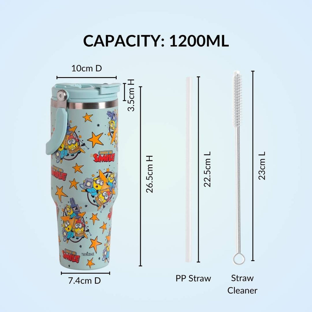 Minions And Monsters Smiles Stars Bottle 1200ml Nestasia
