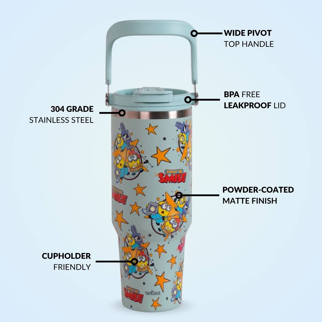 Minions And Monsters Smiles Stars Bottle 1200ml Nestasia