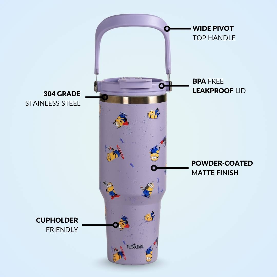 Minions Explosion Insulated Bottle 1200ml Nestasia