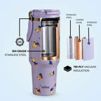 Minions Explosion Insulated Bottle 1200ml Nestasia