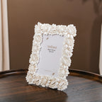 White Blooms Picture Frame Small 7.5"x7" Nestasia