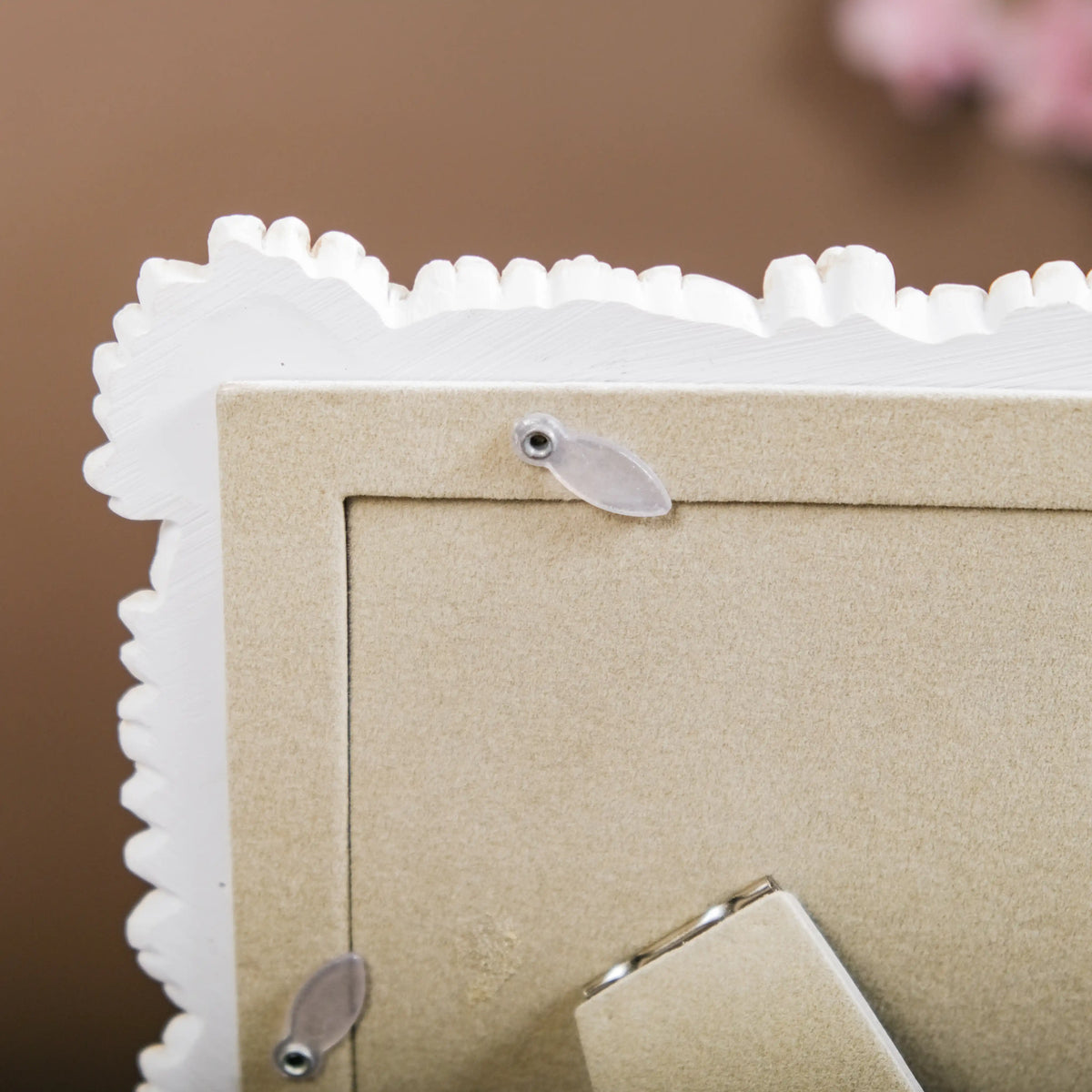 White Blooms Picture Frame Small 7.5"x7" Nestasia