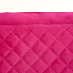 Pink Quilted Stylish Vanity Pouch Nestasia