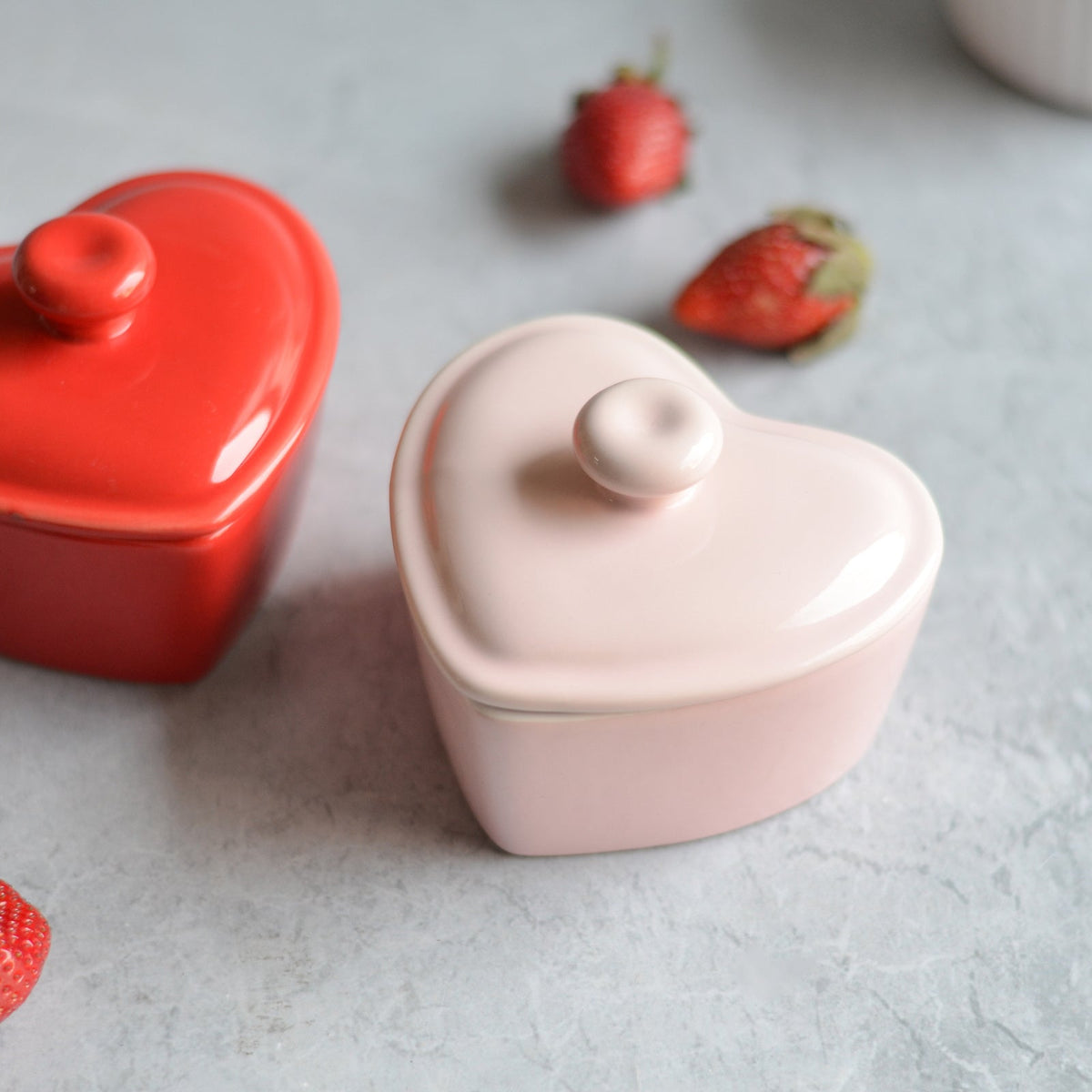 Heart Bowl With Lid Nestasia
