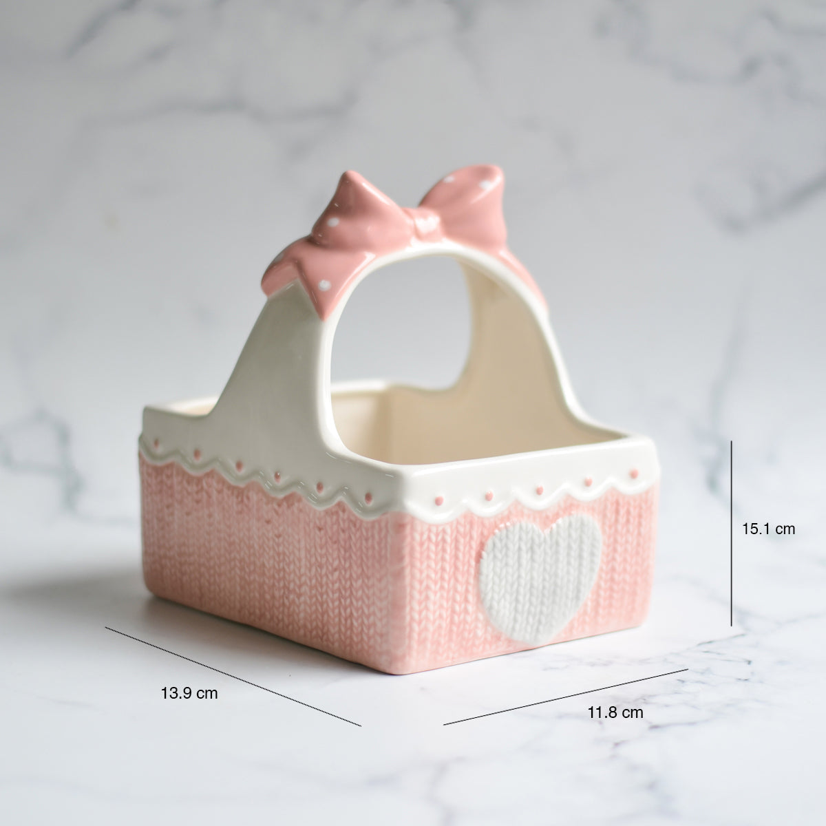 Basket With Handle Nestasia