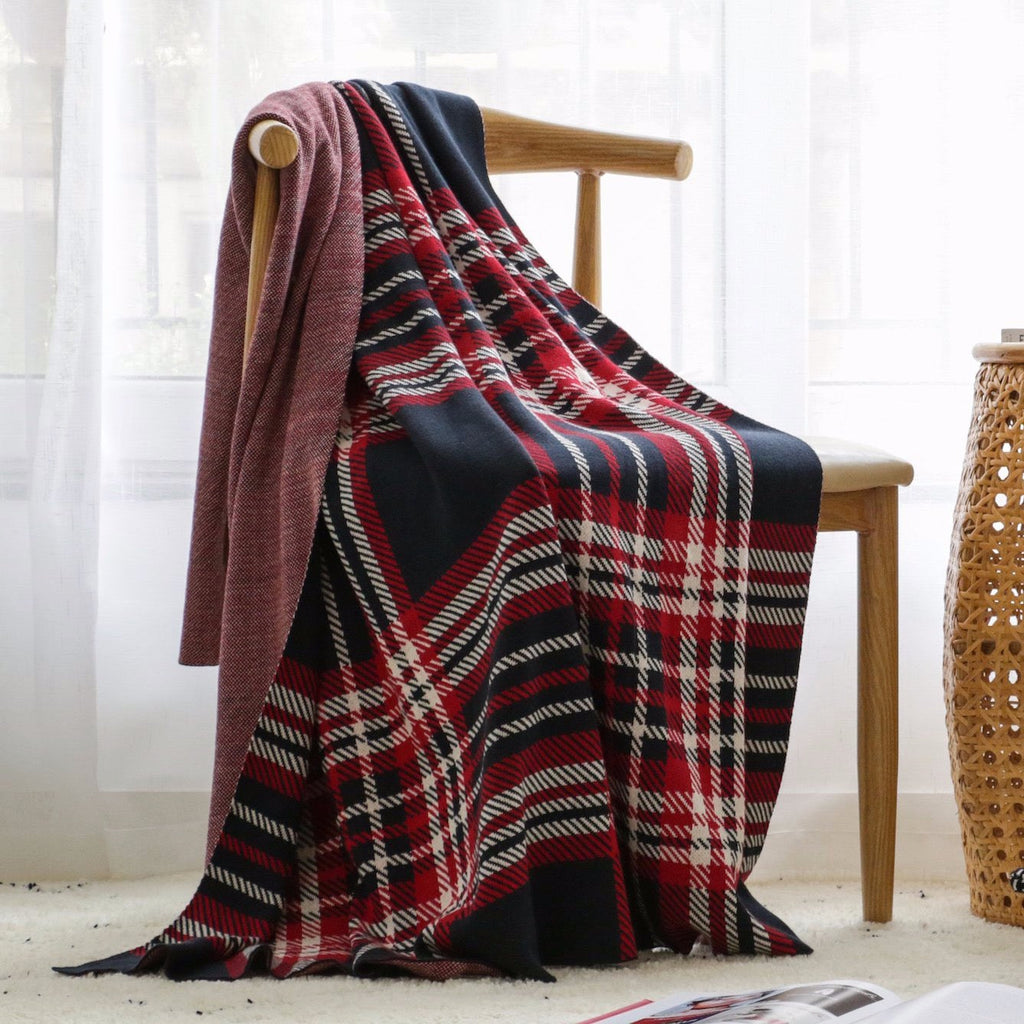Plaid throw Nestasia