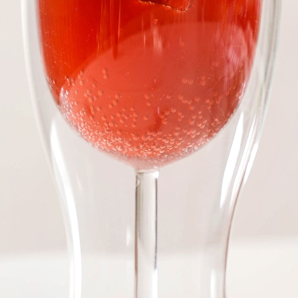 Set Of 2 Borosilicate Double Wall Wine Glasses 450ml Nestasia