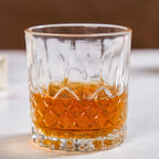Prism Cut Whiskey Glass Set Of 6 230ml Nestasia