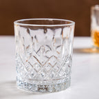Prism Cut Whiskey Glass Set Of 6 230ml Nestasia