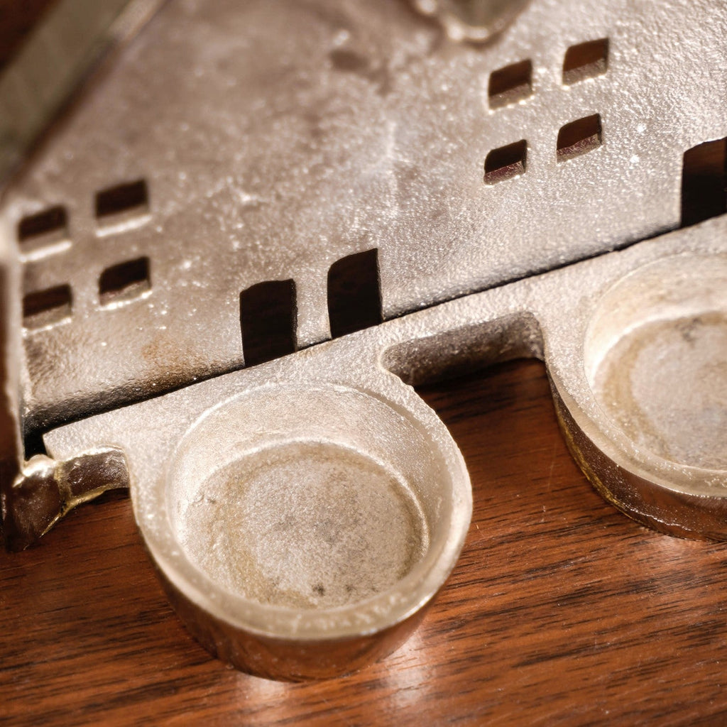 Row Houses Tea Light Candle Holder Nestasia