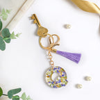 Blossom And Bloom Letter Q Cute Keychain Nestasia