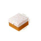 Quadrata Pattern Multi Section Jewellery Box With Mirror Nestasia