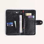 Classic Black Travel Wallet Nestasia