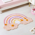 Rainbow Floor Mat For Kids 100x70cm Nestasia