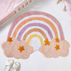Rainbow Floor Mat For Kids 100x70cm Nestasia