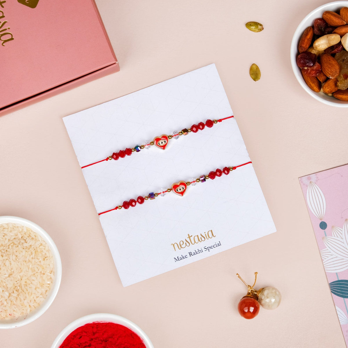 Uber Chic Fashionista Rakhi Gift Set For Sister Nestasia