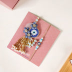 Leaf Platter Rakhi Lumba Gift Hamper Nestasia