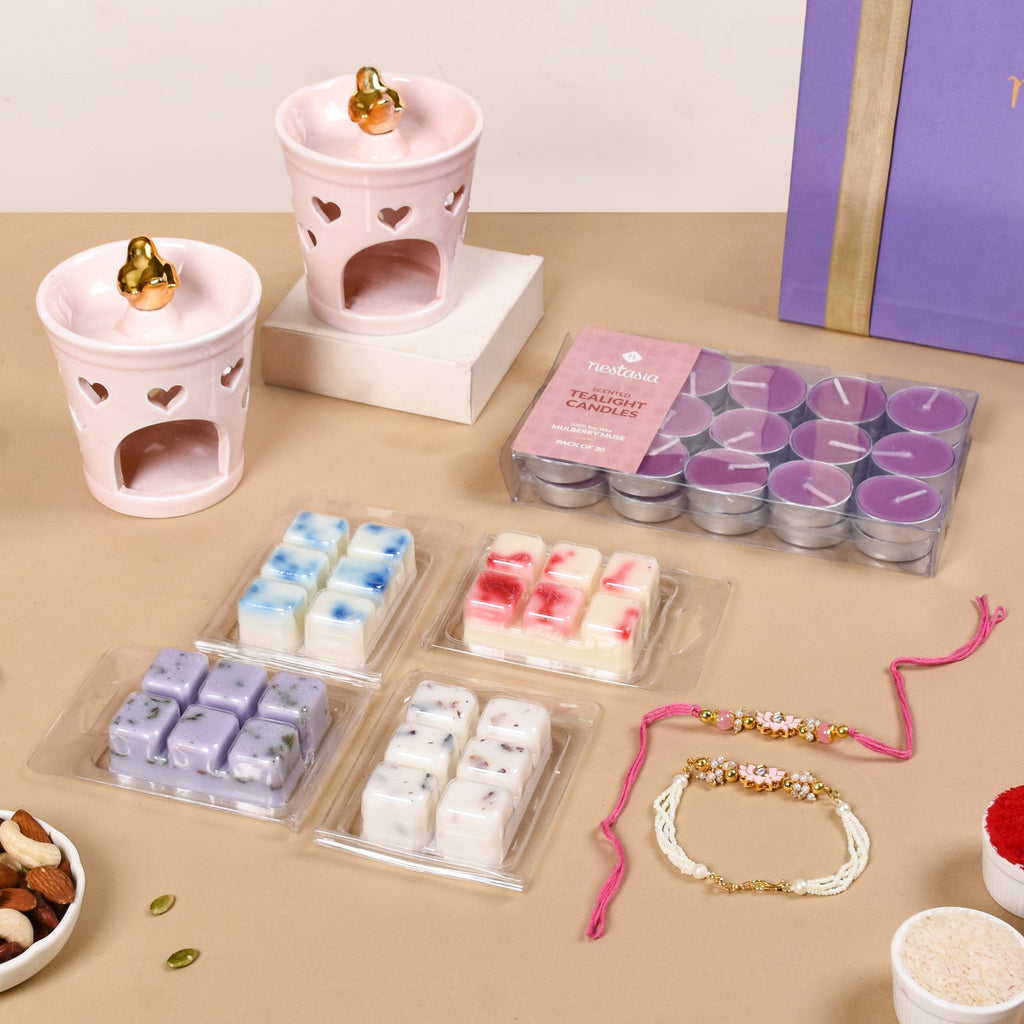 Fragrance Supreme Rakhi Hamper For Couple Nestasia
