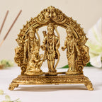 Pure Brass Ram Darbar Brass Statue 10cm Nestasia