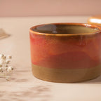 Opulent Ombre Red And Brown Bowl 150 ml