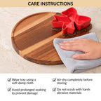 Red Bow Chip Dip Platter Nestasia