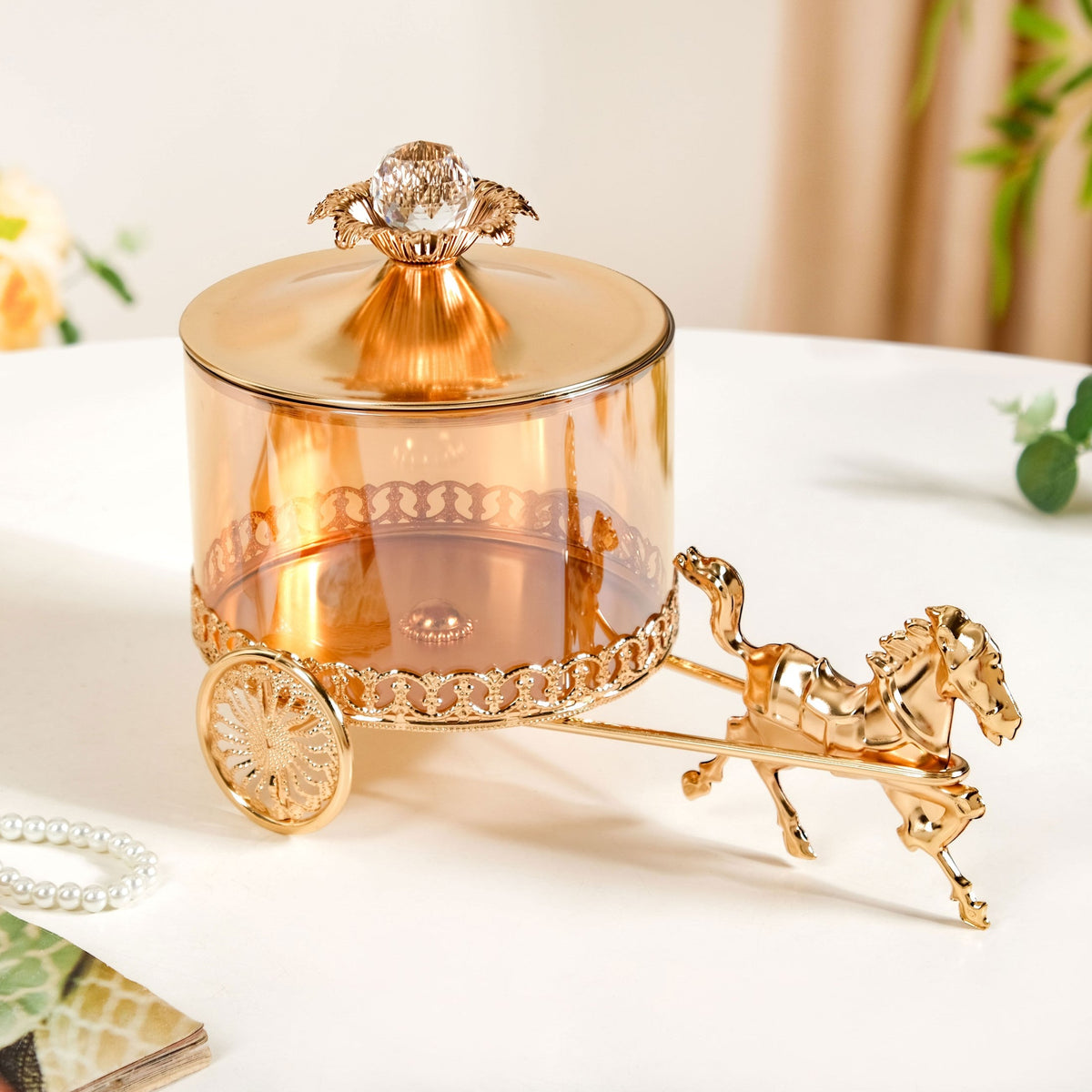Royalcore Carriage Candy Jar Nestasia