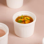 White Baking Ceramic Ramekin Set Of 6 150ml Nestasia