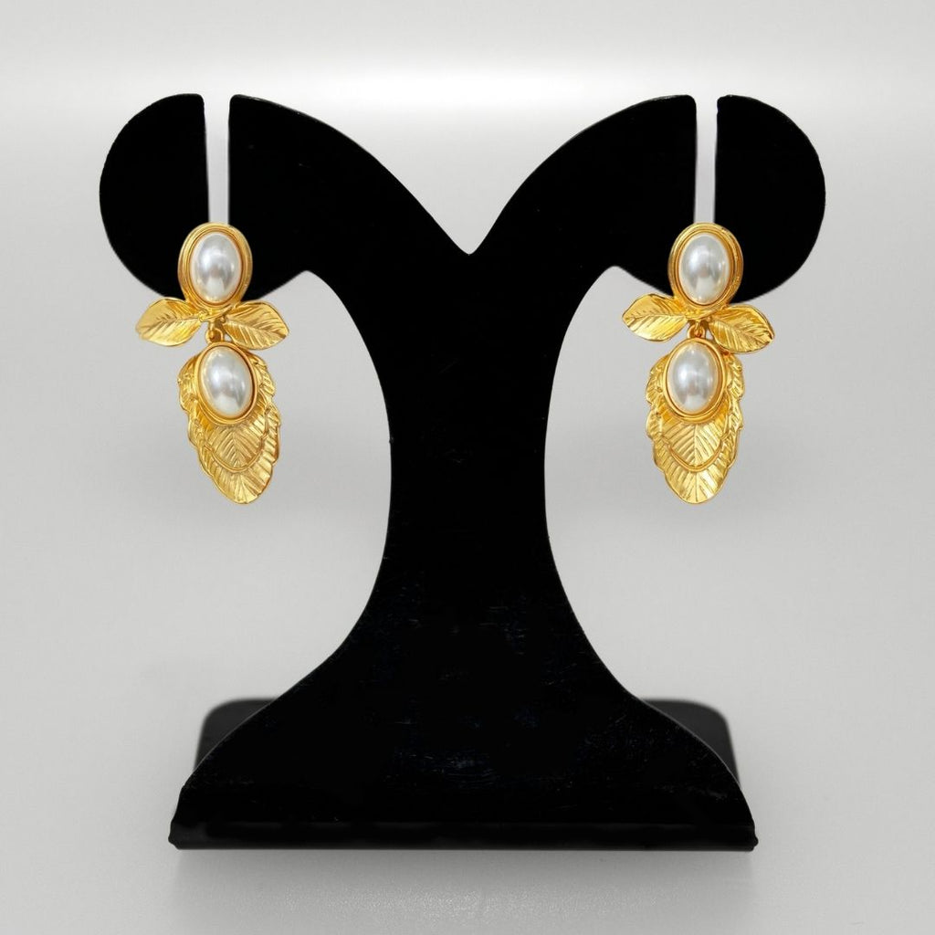 Romantic Pearl Earrings Nestasia