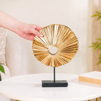 Aesthetic Sunbeam Accent Showpiece Gold Nestasia
