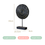 Modern Mystique Decor Showpiece Black Nestasia