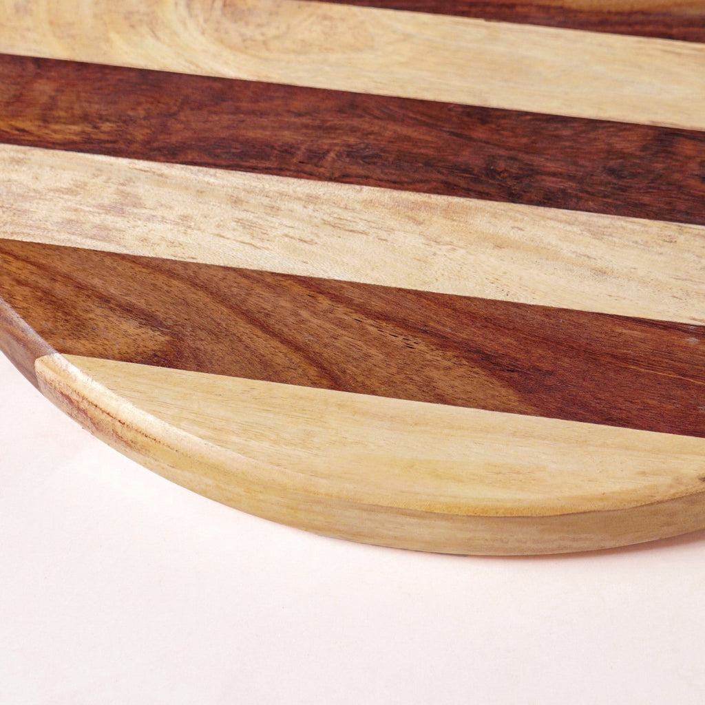 Atelier Serve And Slice Wooden Cheese Platter 30cm Nestasia