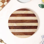 Atelier Serve And Slice Wooden Cheese Platter 30cm Nestasia