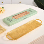 Decorative Royalcore Long Gold Tray Nestasia