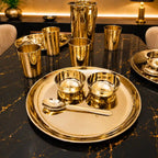Kansa Luxury Dinner Serving Set Vedansh Craft