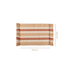 Rustic Cotton Placemat Set Of 6 Nestasia