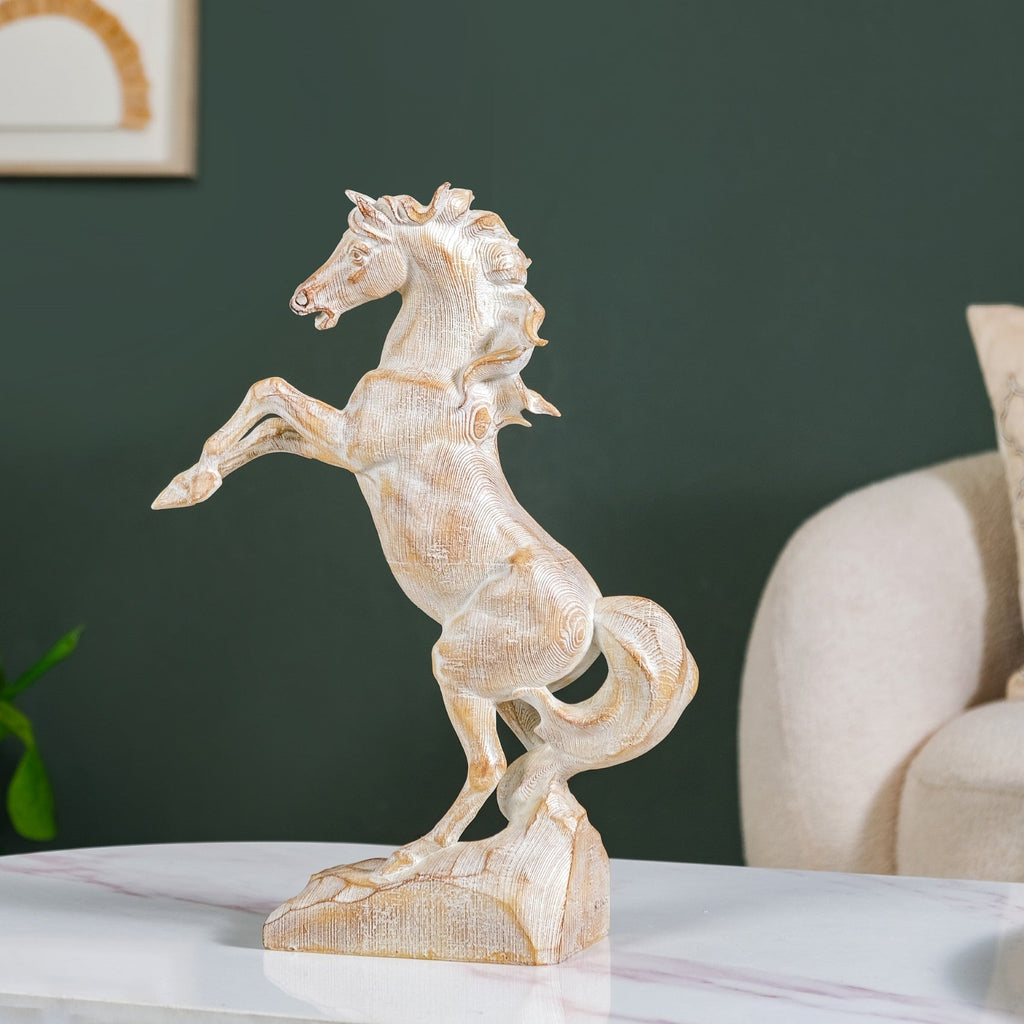 Horse Sculpture For Living Room Decor Nestasia