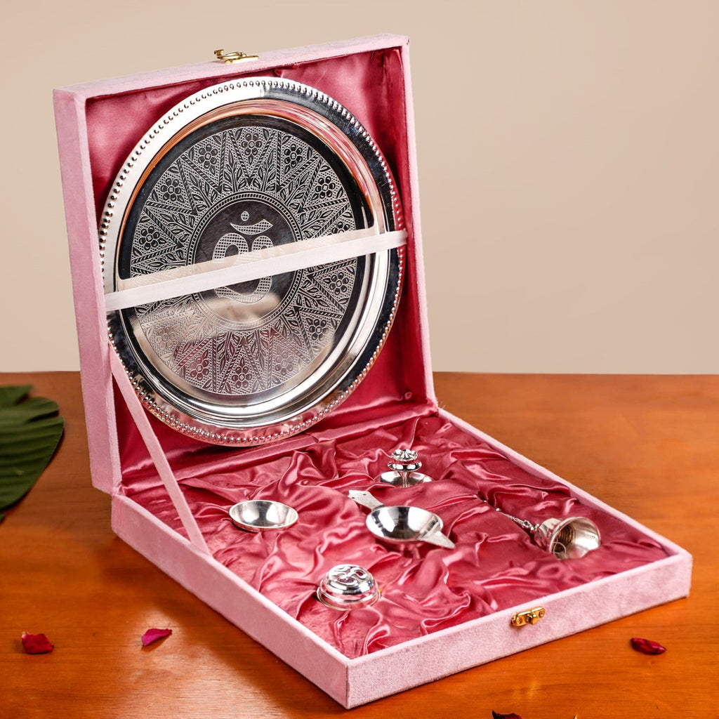 Sandhya Aarti Thali Set Of 6 Nestasia