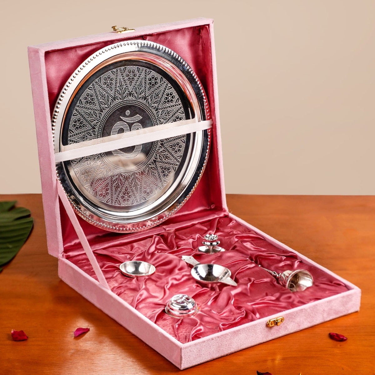 Sandhya Aarti Thali Set Of 6 Nestasia