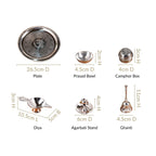 Sandhya Aarti Thali Set Of 6 Nestasia