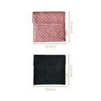 Sleek Small Cosmetic Pouch With Velcro Set Of 4 Nestasia