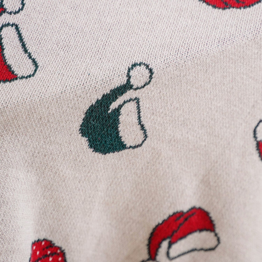 Santa Hat Christmas Sofa Throw Blanket Nestasia