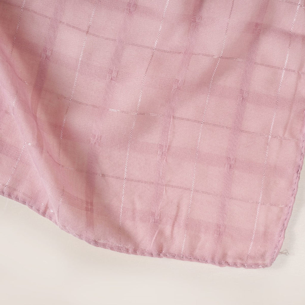Moire Effect Fashion Scarf For Women Lilac