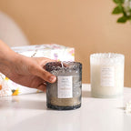 Mogra & Musk Melody Scented Candle Jars Set Of 2 Nestasia