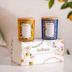 Sea Breeze & Citrus Wonder Fragrant Candles Set Of 2 Nestasia