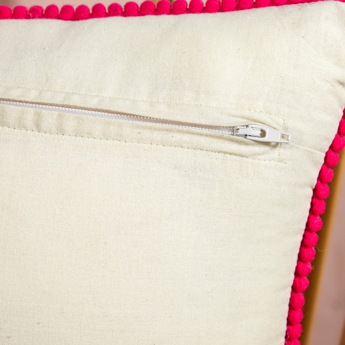Secret Garden Embroidered Cushion Cover 40x40cm Nestasia