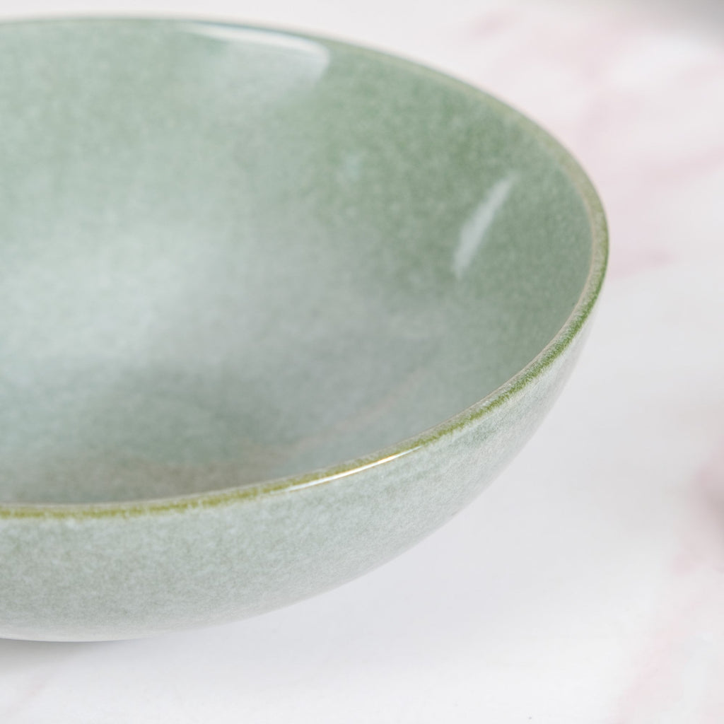 Sera Ceramic Serving Bowl Set Of 2 Sage 1000ml Nestasia