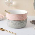 Azo Serving Bowl Pink Nestasia