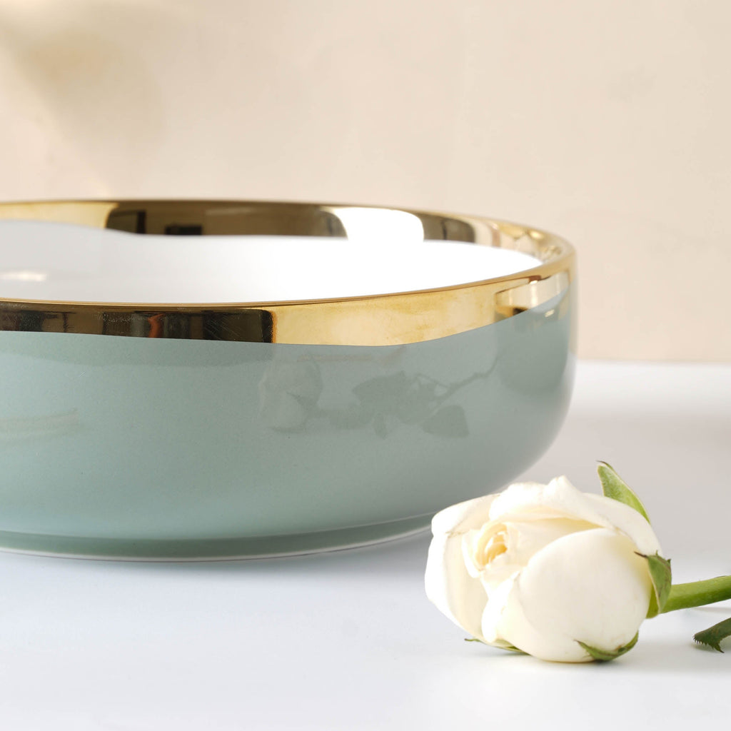 VERA Green Serving Bowl Nestasia