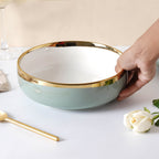 VERA Green Serving Bowl Nestasia