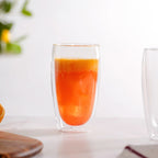 Set Of 2 Insulated Double Wall Cocktail Glasses 400ml Nestasia
